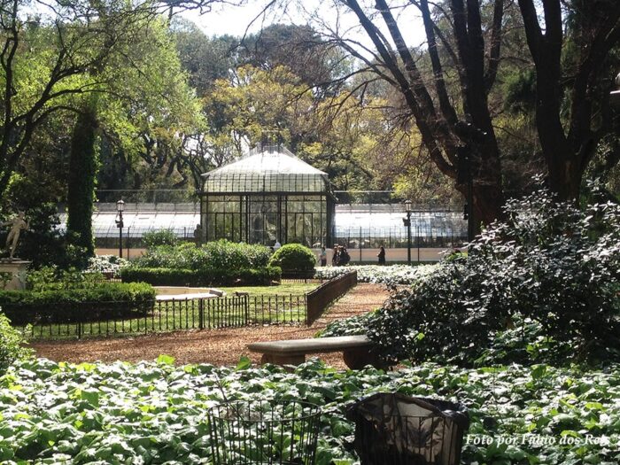 Estufa no Jardim Botânico de Buenos Aires
