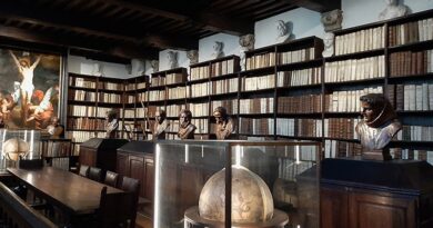 Biblioteca do museu Plantin-Moretus, na Antuérpia, Bélgica