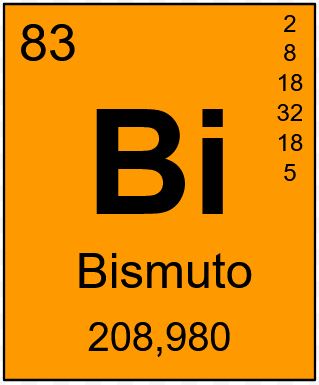 Elemento químico: bismuto