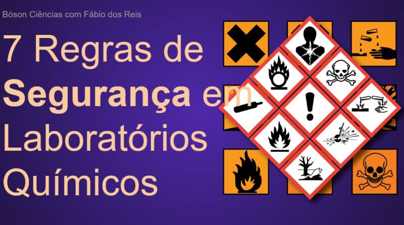 Regras de segurança em laboratório de química