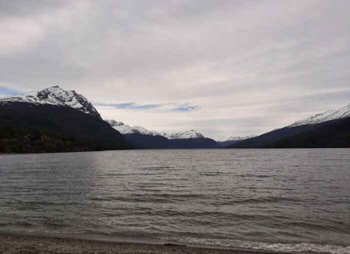 Lago Acigami no Parque nacional Tierra del Fuego