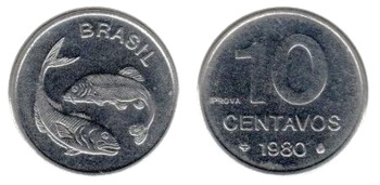 10 centavos de 1980 10 centavos de 1980
