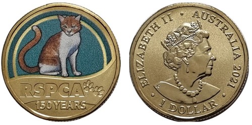 Moeda de 1 dólar da Austrália