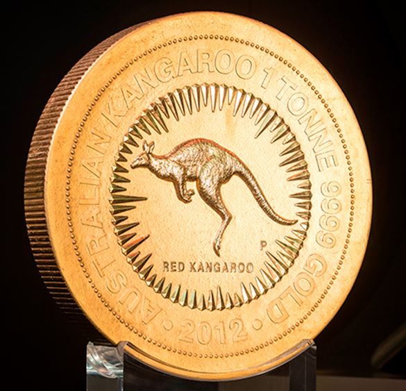 Canguru de uma tonelada de ouro