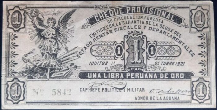 1 Libra Peruana de Oro