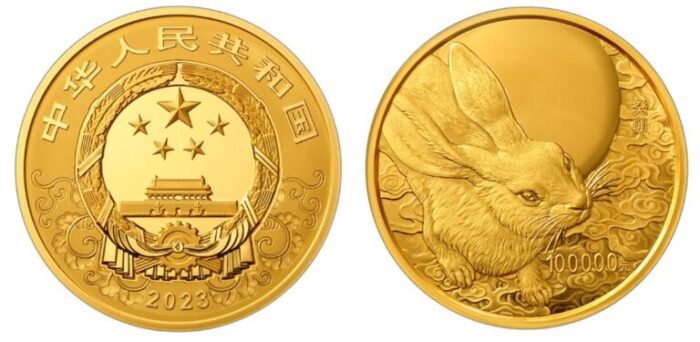 Moeda de 10kg de ouro da China