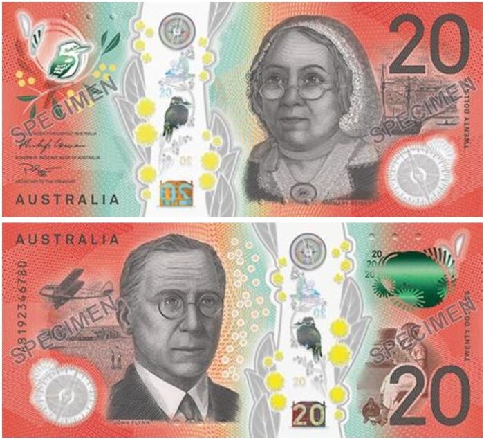 Cédula de 20 dólares australianos