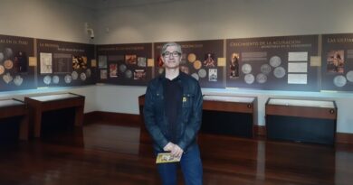 Fábio dos Reis no Museu Numismático de Lima, Peru