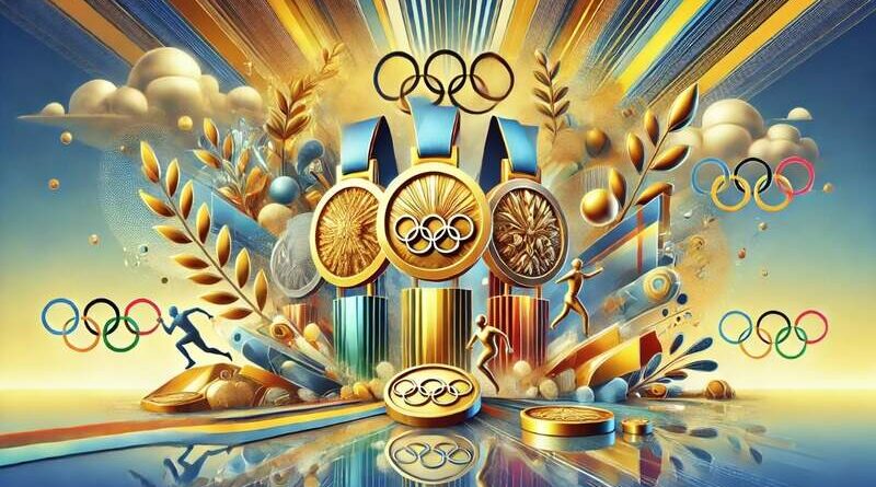 Material das Medalhas Olímpicas