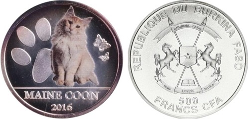 500 Francos CFA, de Burkina Faso