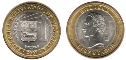 1 Bolívar da Venezuela