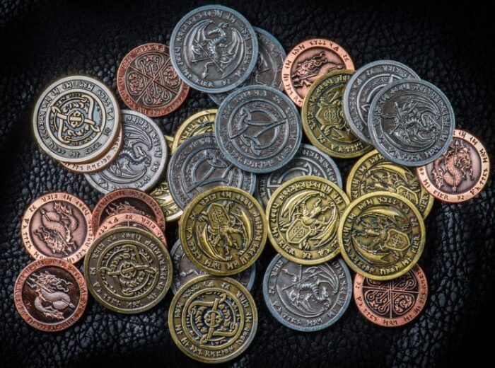 Moedas de jogos de RPG