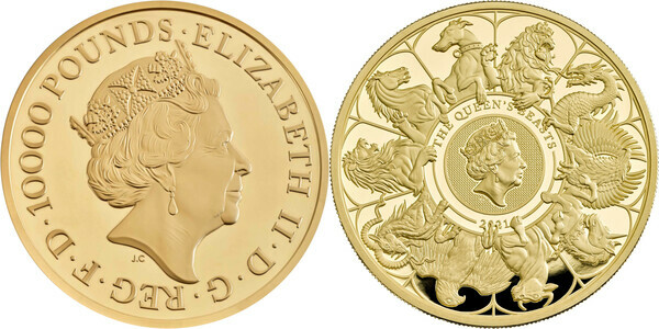 Maiores moedas de ouro do mundo