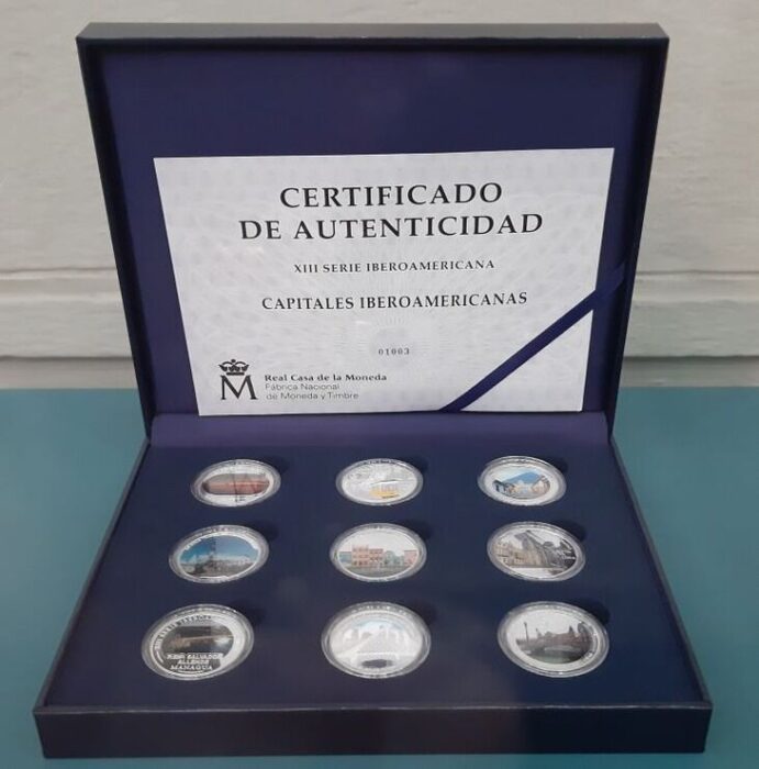 Moedas Comemorativas das Capitais Iberoamericanas